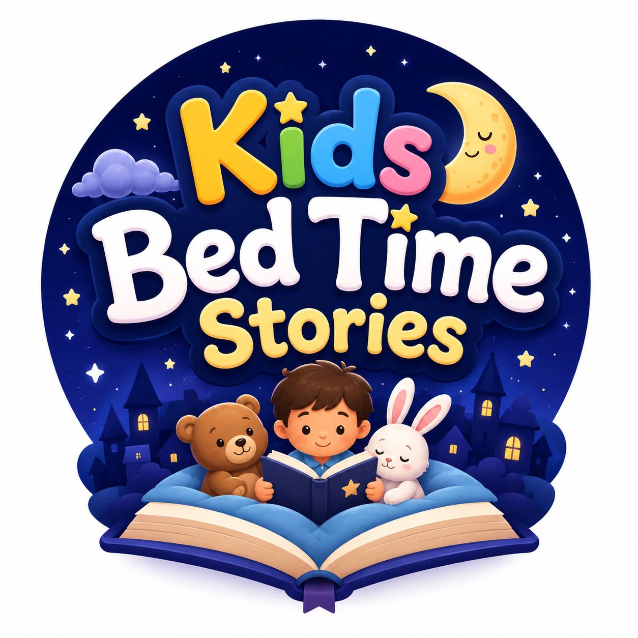 Kids Bedtime Stories App Icon